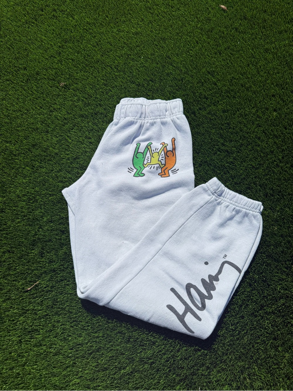 Unisex Keith Haring x Goodie Two Sleeves Graphic Sweatpants